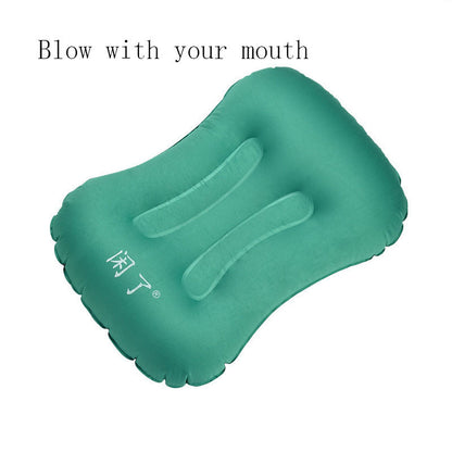 Outdoor Foldable Travel Press Inflatable Pillow