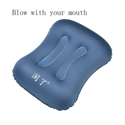 Outdoor Foldable Travel Press Inflatable Pillow