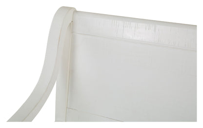 Heron Cove - Bench With Back - Chalk White