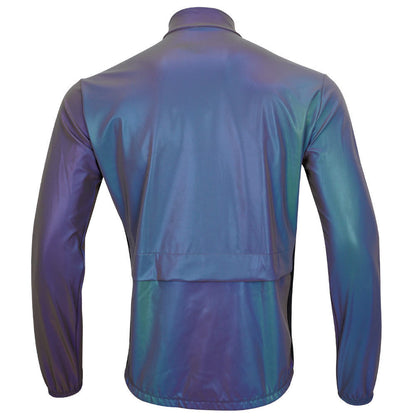 Cycling Jacket Colorful Reflective Night Riding Safety Jacket