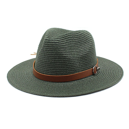 Sun Protection Travel Vacation Beach Woven Denim Top Hat