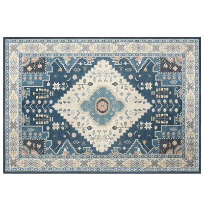 Faux Wool Fabric Area Rugs Doormat