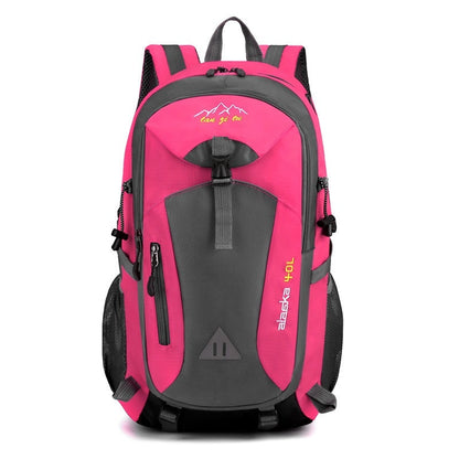 Polyester Men's Outdoor Mountaineering Bag Large Capacity Backpack