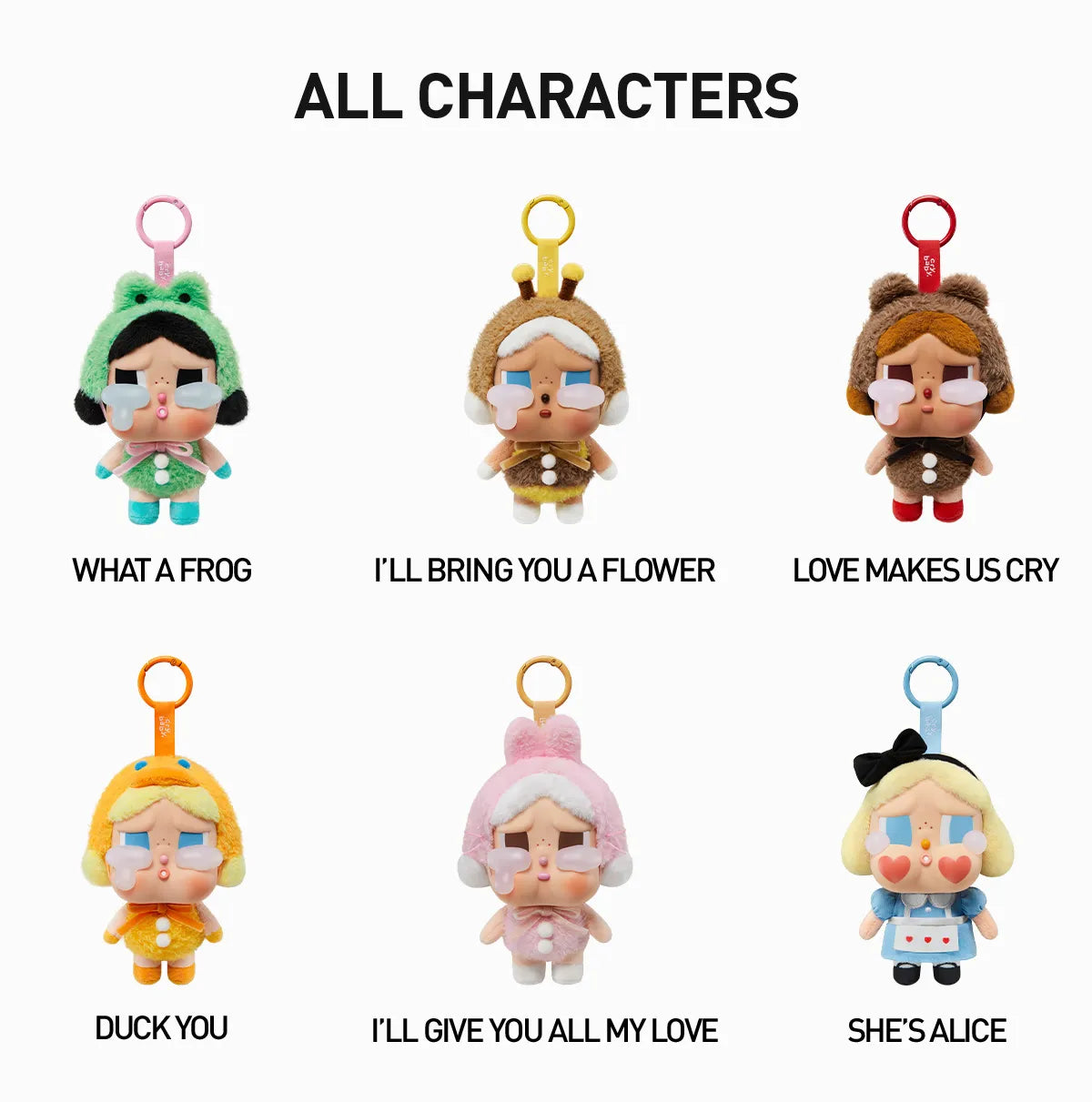 [RESTOCK: JULY] POPMART CRYBABY Crying Again Series - Vinyl Face Plush Blind Box