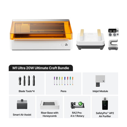 xTool M1 Ultra: The World's First 4-in-1 Craft Machine