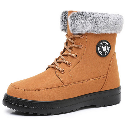 Women's Cotton Soft Bottom Wild Boots