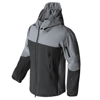 Second Generation Shark Skin Soft Shell Jacket Waterproof Windproof Riding Coat