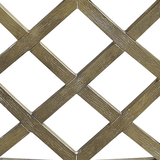 Karsen - Side Chair (Set of 2) - Beige Linen & Rustic Oak