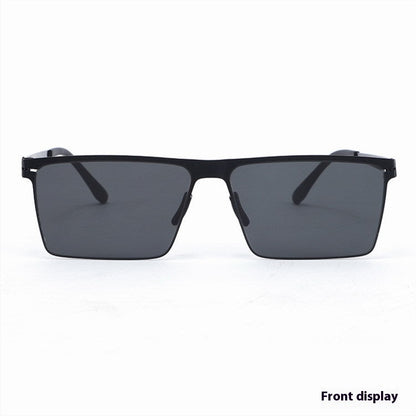 Square Sunglasses Korean Polarized Men's And Women's Sun-shade Glasses