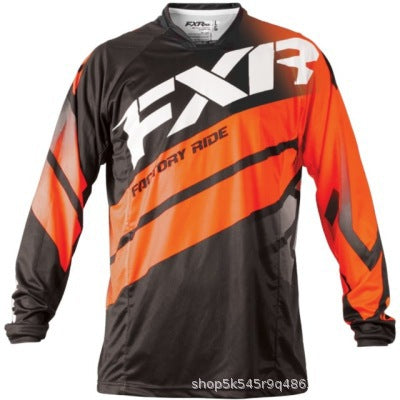 Mountain Bike Cycling Jersey Jacket Men's Long-sleeved Summer Quick-drying