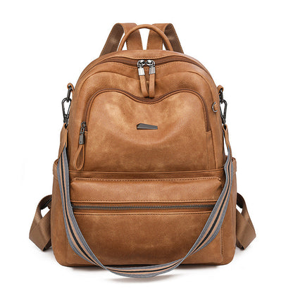 Lightweight Girls' Travel Backpack Large Capacity Retro