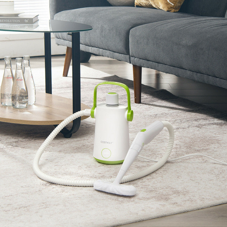 1000W Multifunction Portable Hand-held Steam Cleaner with 10 Accessories