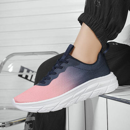 Men's Shoes Travel Mesh Breathable Comfortable Platform Sneaker