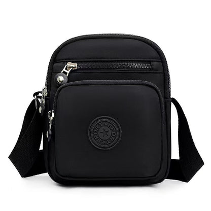 Lightweight Multi-Layer Oxford Cloth Crossbody Fashionable Small Square Bag
