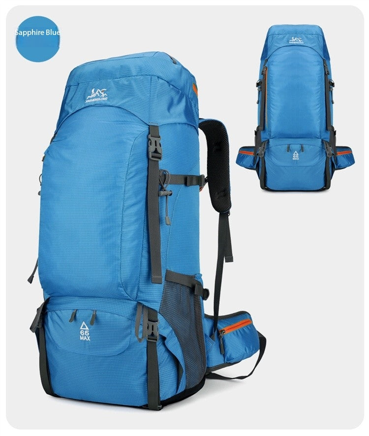New Outdoor Mountaineering Bag Large Capacity Lightweight Waterproof Professional Hiking Camping Backpack