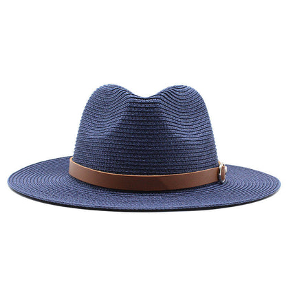 Sun Protection Travel Vacation Beach Woven Denim Top Hat