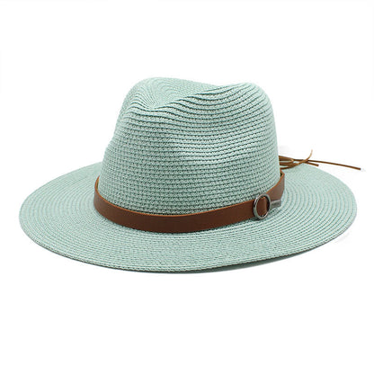 Sun Protection Travel Vacation Beach Woven Denim Top Hat