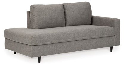 Lyman - RAF Corner Chaise - Graphite