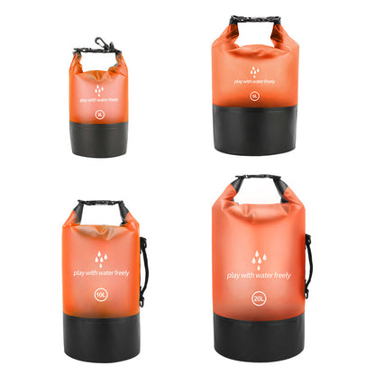 PVC Coating Material Only Backpack Portable Buggy Bag