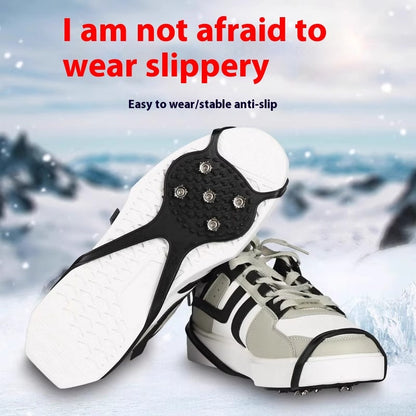Non-slip Shoe Cover Snow Boots Claw Spike Snow Boots