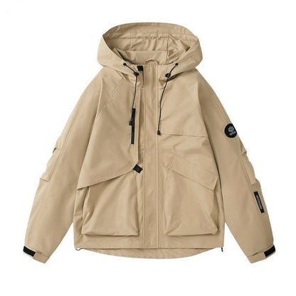 Women's Outdoor Windproof Waterproof Hooded Casual All-matching Jacket