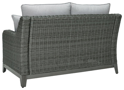 Elite Park - Loveseat w/Cushion - Gray
