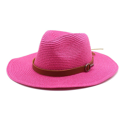 Sun Protection Travel Vacation Beach Woven Denim Top Hat