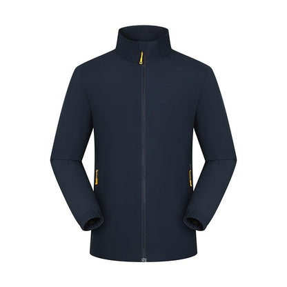 Waterproof Stand Collar Workwear Men's Jacket