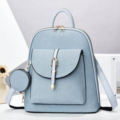 Multi-functional One-shoulder Ladies Travel Backpack Crossbody