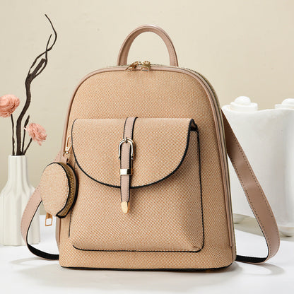 Multi-functional One-shoulder Ladies Travel Backpack Crossbody