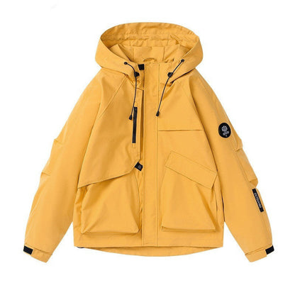 Women's Outdoor Windproof Waterproof Hooded Casual All-matching Jacket