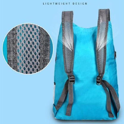 Outdoor folding backpack
