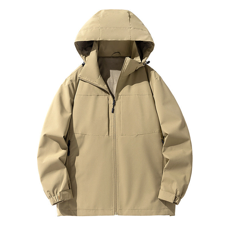 Outdoor Jacket Coat Men's Thin Windproof And Waterproof Jacket