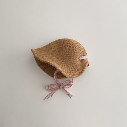 Sun-proof Vacation Beach Straw Hat For Girls
