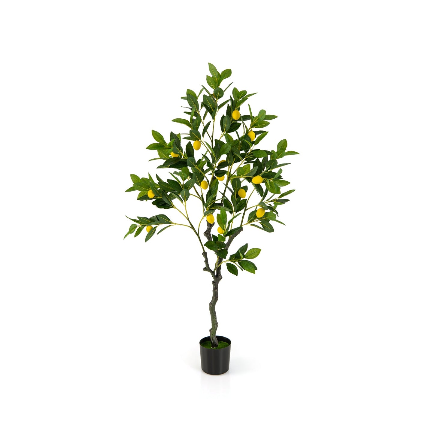 Artificial Lemon Tree 2.6/4/5.2 Feet Tall Fake Lemon Plant wuth Lemon Fruits