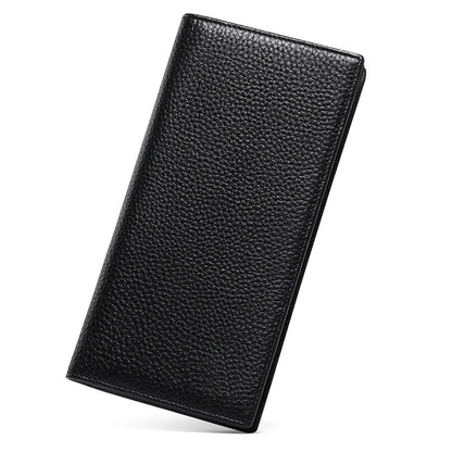 GOIACII Anti-Scanning Womens Long Wallet Ultra-Thin European And American Style Minimalist