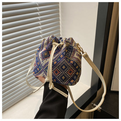 Retro Casual Travel Shoulder Crossbody Bag