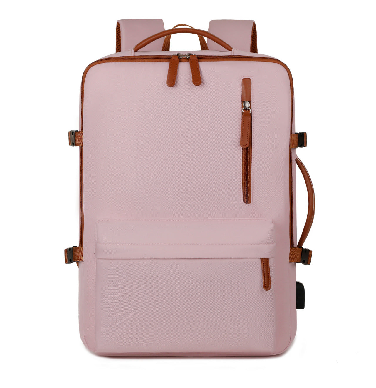 Business Travel Laptop Bag With Dual-Shoulder USB Charging Port