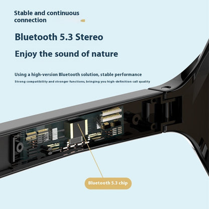 Smart Glasses Sunglasses Black Technology Can Call To Listen To Music Audio Glasses