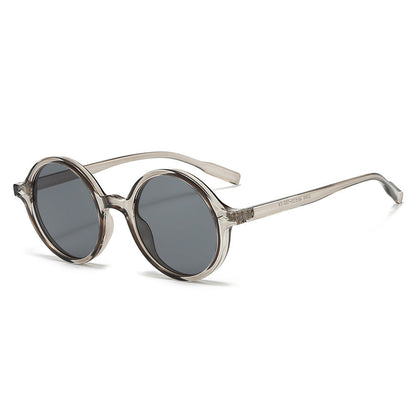 Retro Oval Sun Glasses Y2g Pure Champagne Sunglasses Female Cross-border Fashion