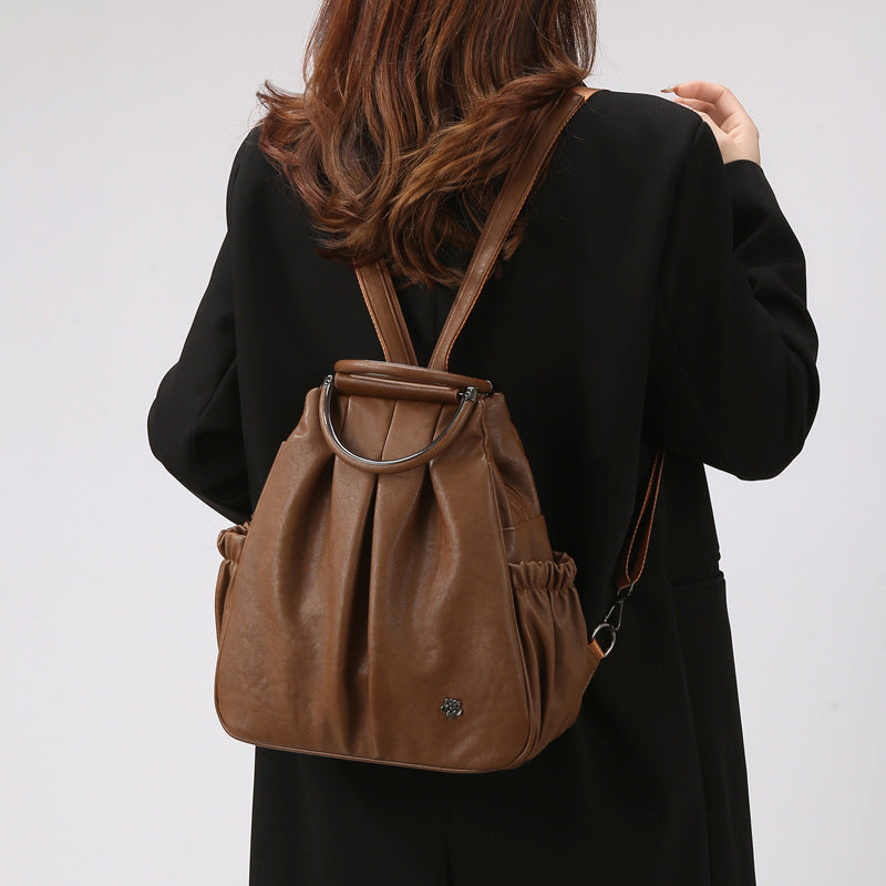 Fashion Advanced Texture Travel Backpack Work Commuter PU