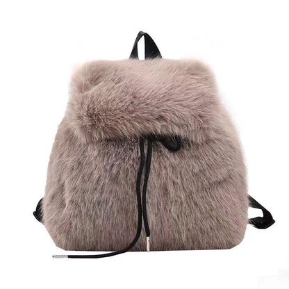 Lightweight Travel Drawstring Flap Backpack