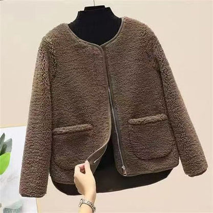 Simple And Elegant Loose And Stylish Long-sleeved Top