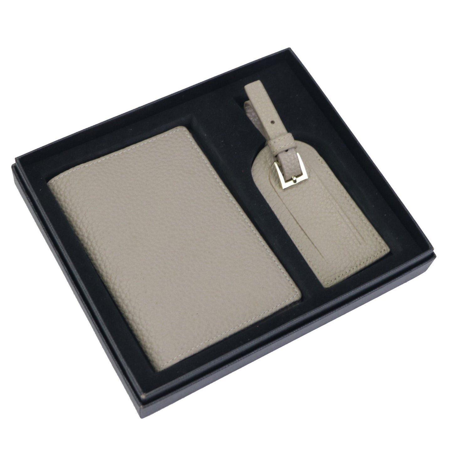 First Layer Cowhide Simple And Portable Vaccine Certificate Passport Holder
