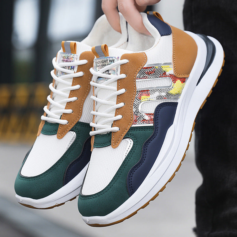 Plus Size Men's Mesh Breathable Sports Casual Shoes
