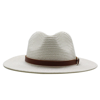 Sun Protection Travel Vacation Beach Woven Denim Top Hat