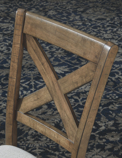 Moriville - Dining UPH Side Chair (Set of 2) - Beige