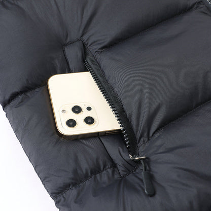 Hooded Cotton Jacket Men's Warm Quilted Jacket