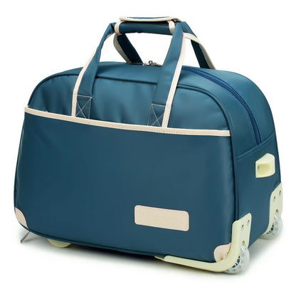 Oxford Pull Rod Nylon Waterproof Large Capacity Travel Bag
