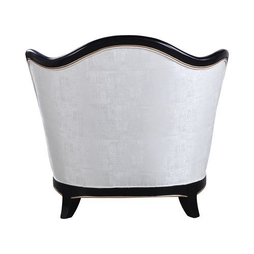 Nurmive - Chair With 2 Pillows - Beige Fabric